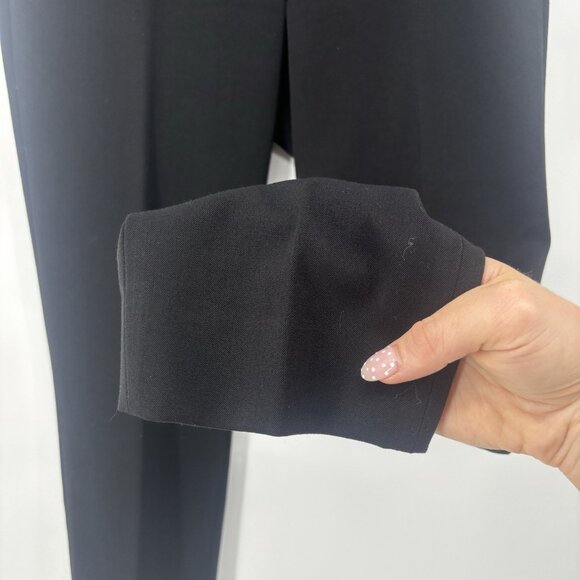 J. Crew Black Dress Pants Womens Size 6 Tapered Career Work Classic - Picture 9 of 12